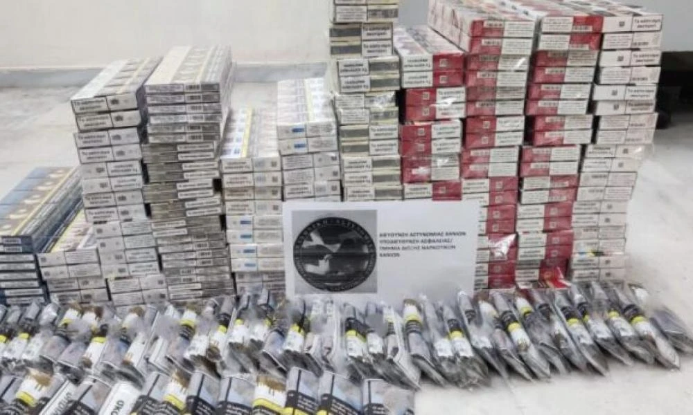 Χανιά: Αλλοδαπός συνελήφθη με λαθραία καπνικά προϊόντα - Έκρυβε πάνω από 1.000 πακέτα
